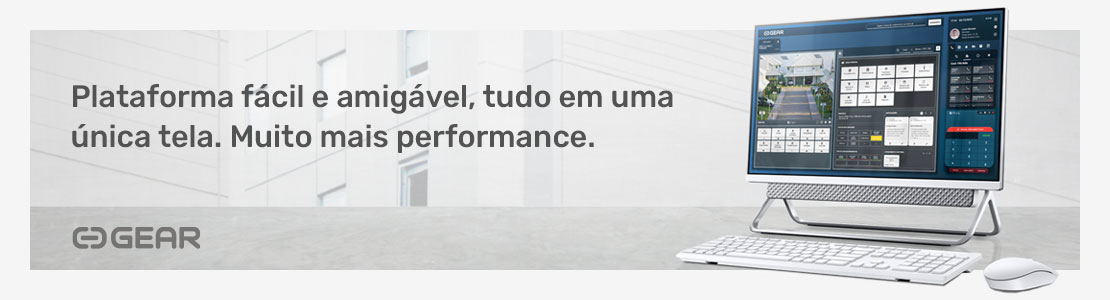 Plataforma fácil e amigável, tudo em umaúnica tela, para atendimento de portaria remota.